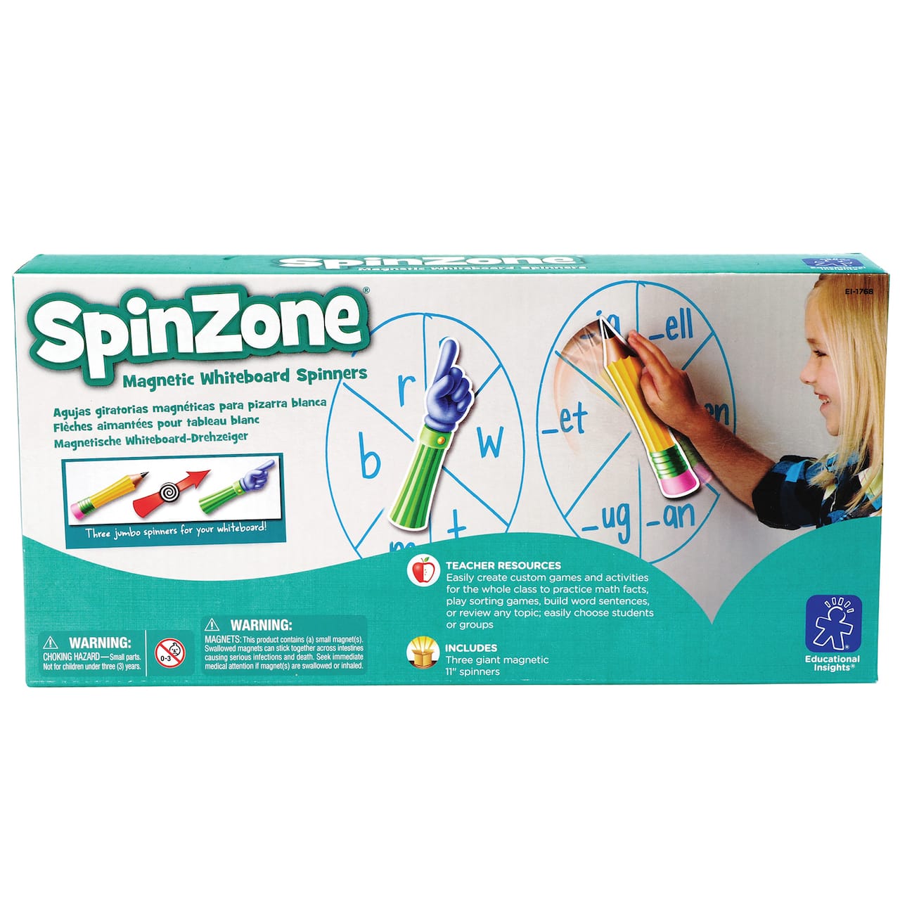 SpinZone&#xAE;&#xA0;Magnetic Whiteboard Spinners